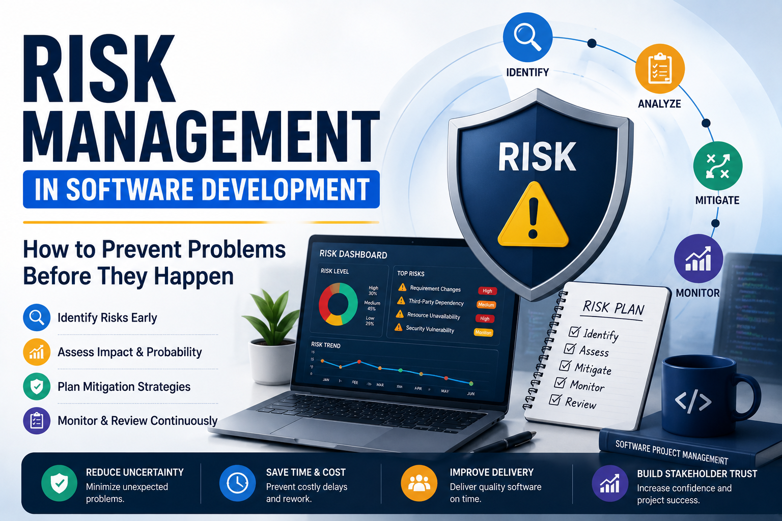 Risk Management in Software Development: How to Prevent Problems Before They Happen